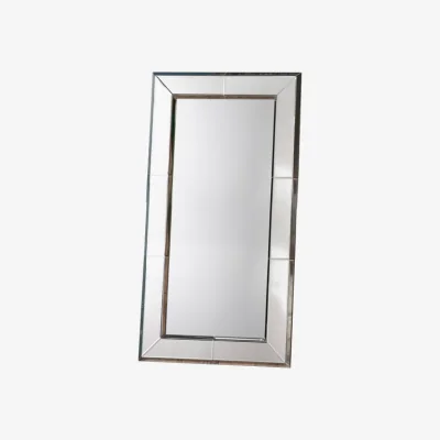 Dunelm Valenca Leaner Mirror 80 x 140cm Silver