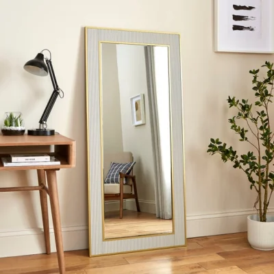 Dunelm Georgi Leaner Mirror Natural