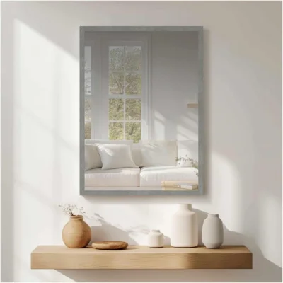 Dunelm Nielsen Star Brushed Rectangle Wall Mirror