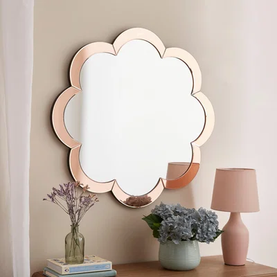 Dunelm Martha Flower Shaped Wall Mirror