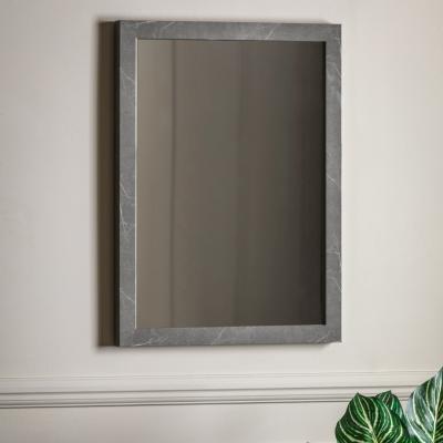 Dunelm Alora Marbled Rectangle Wall Mirror