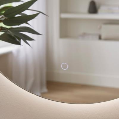 Dunelm Round Light Up Wall Mirror
