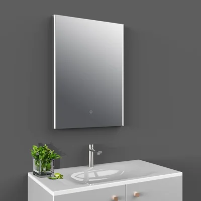 Dunelm LED Edge Mirror Silver