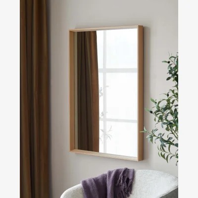 Danetti Corban Large Wall Mirror Oak
