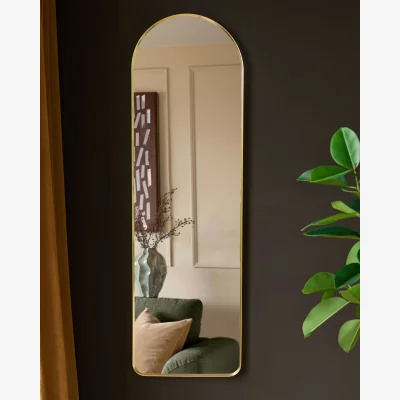 Danetti Yannis gold arch wall mirror