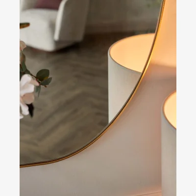 Danetti Odense Large Wall Mirror Gold