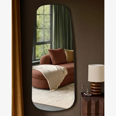 Danetti Caspian black full length leaner mirror