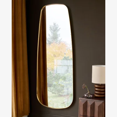 Danetti Channing gold full length leaner mirror