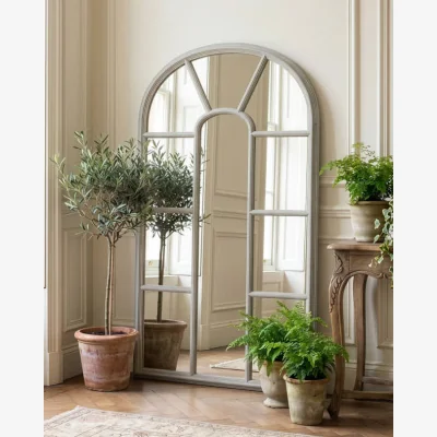Dibor Metz-Ville Window Pane Mirror 134cm x 84cm