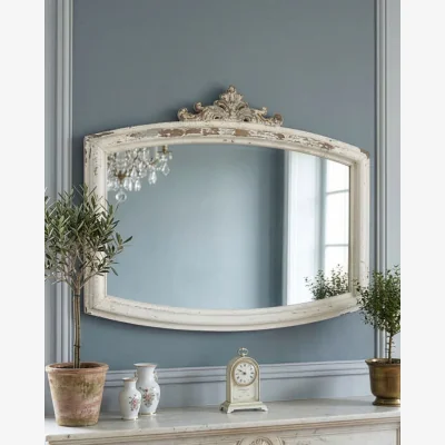 Dibor Distressed Royal Wall Mirror 55cm x 72cm