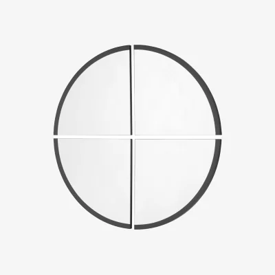Furniture Village Selene Round Mirror