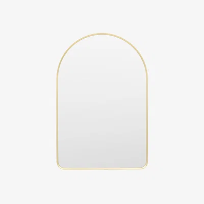Furniture Village Heston Small Arch Mirror - Gold