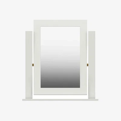Furniture Village London Bedrooms - Castle Dressing Table Mirror - Frost