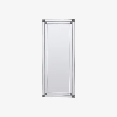 Furniture Village Grey Corner Detail Double Border Leaner Mirror - Home Accessories - In Time for Christmas
