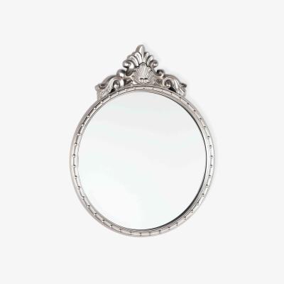 Furniture Village Laura Ashley Overton Round Mirror - Champagne