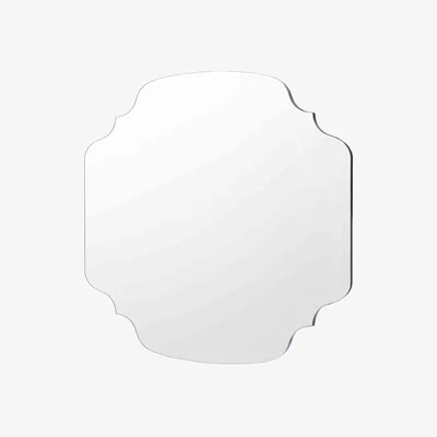 Furniture Village Laura Ashley Rochelle Rounded Square Mirror