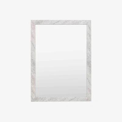 Furniture Village Haisley Rectangle Mirror - White
