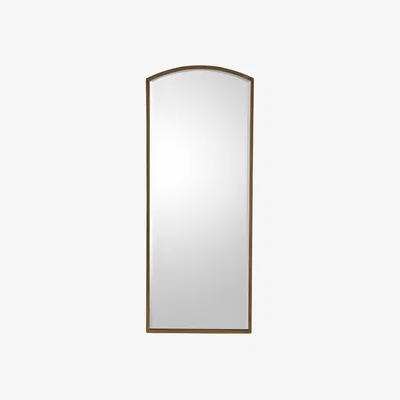 Furniture Village Heath Large Arch Mirror - Gold