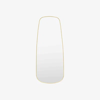 Furniture Village Heston Leaner Mirror - Gold
