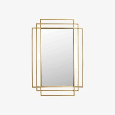 Furniture Village Fixby Mirror - Gold