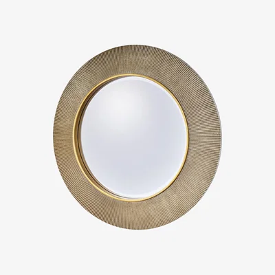Furniture Village Elira Mirror - Gold