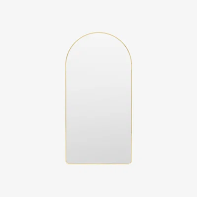 Furniture Village Heston Large Arch Mirror - Gold