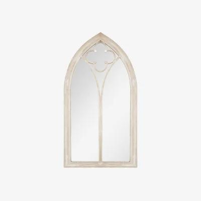 Habitat Aston & Wold Arch shaped Church Window Garden Mirror