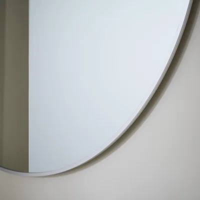 Habitat Habitat Silver Round Wall Mirror - 80x80cm