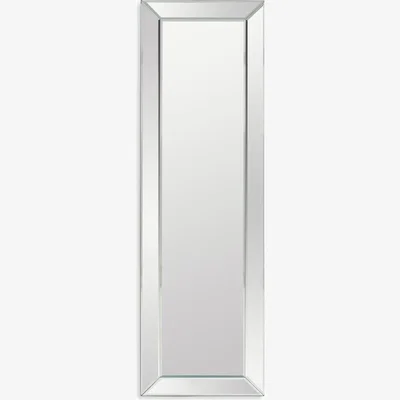 Habitat Habitat Rectangular Blanche Bevelled Mirror - 115x35cm