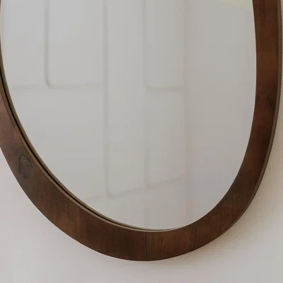 Habitat Habitat Mid Century Irregular Long Wall Mirror - 70x45cm