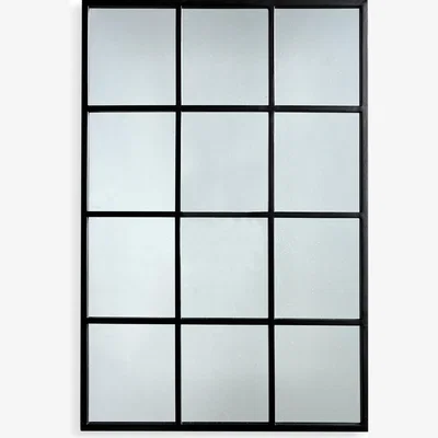 Habitat Habitat Iron Window Pane Mirror Frame