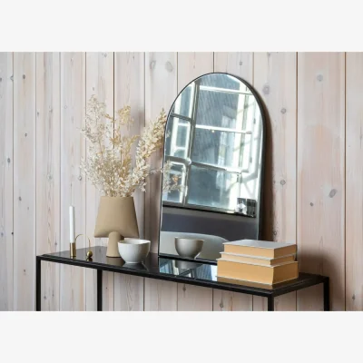 Heal's Heal's Fine Edge Arch Mirror Silver 150x60cm