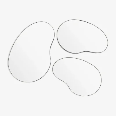 Heal's Heal's Organic Pebble Mirrors Set of 3