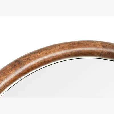 Heal's Heal's Genoa Arch Floor Mirror Walnut Finish 90 x 190cm