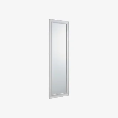 Homebase Coldrake Framed Mirror - White - 41x131cm