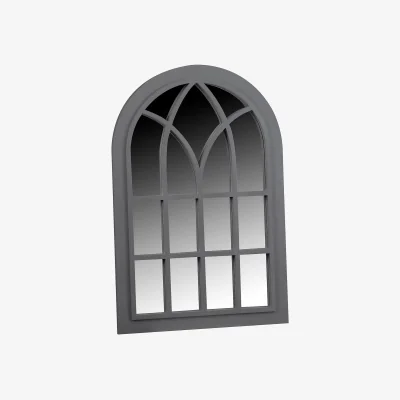 Homebase Eden Home and Garden Mirror - Grey
