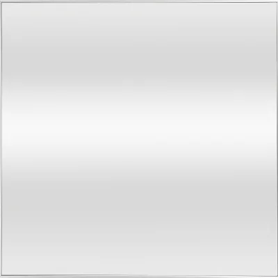 Homebase White Square Mirror - 55cm