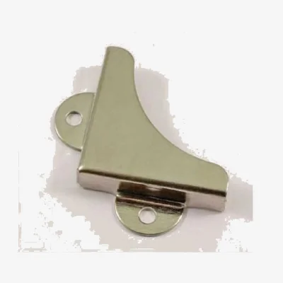 Homebase Mirror Corner Clips - Nickel - 4 Pack