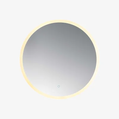 Homebase Burleigh Round Acrylic Edge Mirror - 600mm
