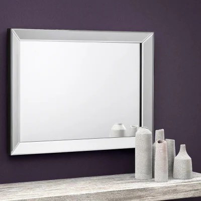 Happy Beds Soprano - Rectangle - Glass Wall Mirror - Glass - Happy Beds