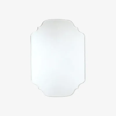 John Lewis Laura Ashley Rochelle Bevelled Glass Wall Mirror, 72 x 100cm, Clear