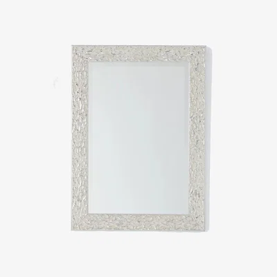 John Lewis John Lewis Snowdon Rectangular Wall Mirror, Silver
