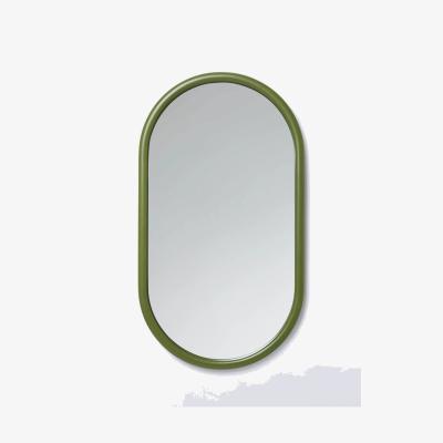 John Lewis John Lewis Lozenge Wall Mirror, 72 x 40cm, Dark Olive