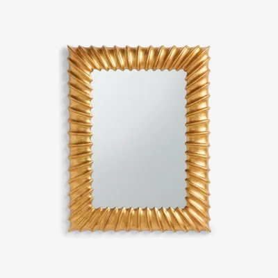 John Lewis John Lewis Decorative Frame Wall Mirror, 85 x 65cm, Gold