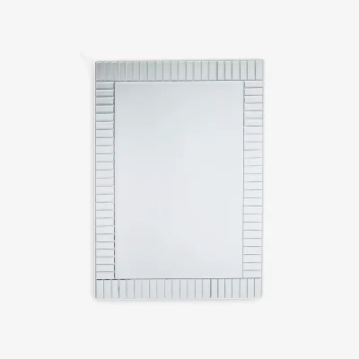 John Lewis Laura Ashley Capri Bevelled Glass Rectangular Wall Mirror, Clear