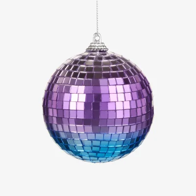 John Lewis John Lewis Beyond Christmas Mirror Ball Bauble, Multi