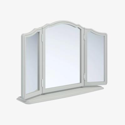 John Lewis Laura Ashley Provencale Dressing Table Mirror, Dove Grey