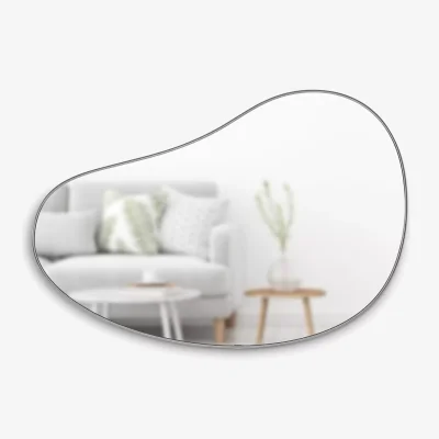 John Lewis Umbra Hubba Pebble Wall Mirror, 61 x 92cm