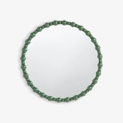 John Lewis John Lewis + Matthew Williamson Bobbin Round Wall Mirror, 80cm