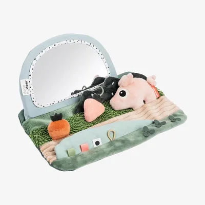 John Lewis Done by Deer Vegetable Patch Sensory Mirror